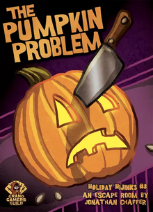 Pumpkin Problem Escape Room Mini Card Game