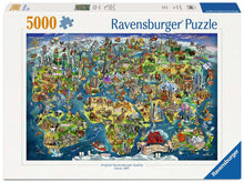 Puzzle World Map 5000 Piece