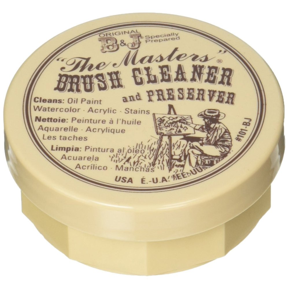 The Masters Brush Cleaner & Preserver Pot