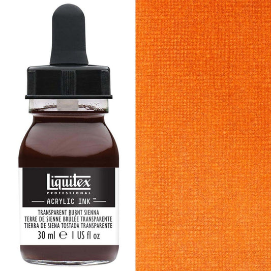 Liquitex Ink 30ml Transparent Burnt Sienna