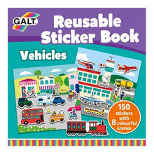 Reusable Sticker Book – Vehicles