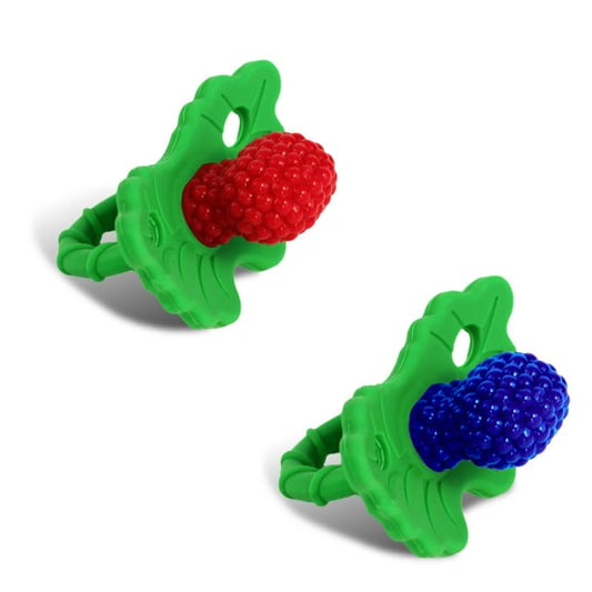 RaZberry Teether 2 Pack Red & Blue