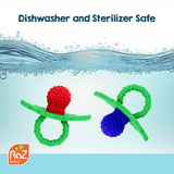RaZberry Teether 2 Pack Red & Blue