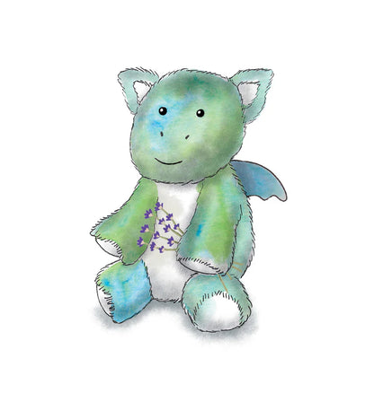 Warmies Rainbow Dragon Microwavable Plush