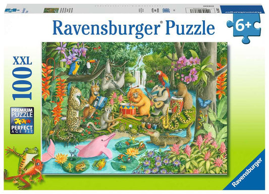 Ravensburger Rainforest River Band 100 Piece Jigsaw Puzzle