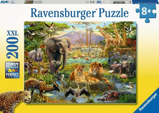 Ravensburger Animals of the Savanna 200 Piece XXL Jigsaw Puzzle