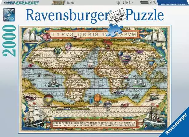 Ravensburger Around the World 2000 Piece Jigsaw Puzzle