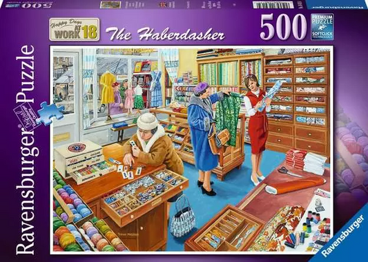 Ravensburger The Haberdasher 500 Piece Jigsaw Puzzle