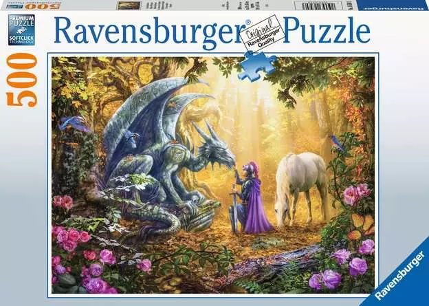 Ravensburger Dragon Whisperer 500 Piece Jigsaw Puzzle