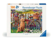 Ravensburger Cute dogs in the garden 500p Jigsaw Puzzle