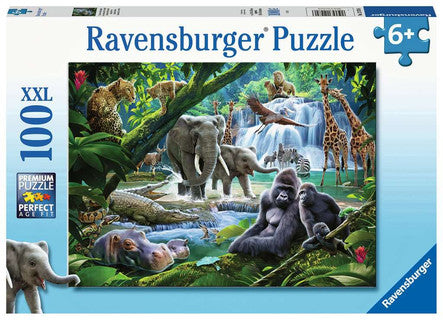 Ravensburger Exotic Animal 100 Piece Jigsaw Puzzle