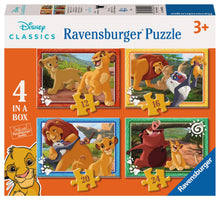 Ravensburger Lion King 4 In A Box Jigsaw Puzzle