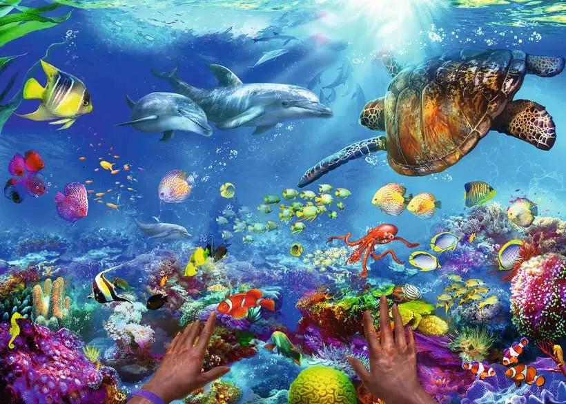 Ravensburger Snorkelling 1000 Piece Jigsaw Puzzle