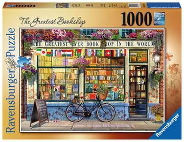 Ravensburger The Greatest Bookshop 1000 Piece Jigsaw Puzzle