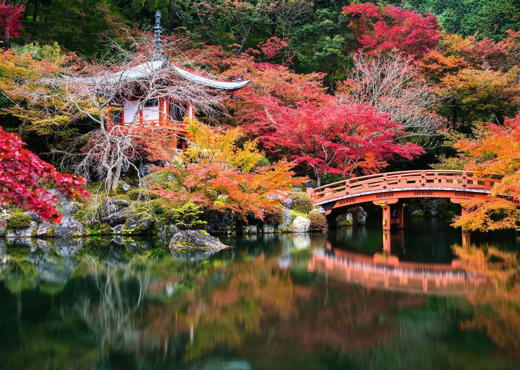 Ravensburger Daigo-ji Kyoto Japan 1000 Piece Jigsaw Puzzle