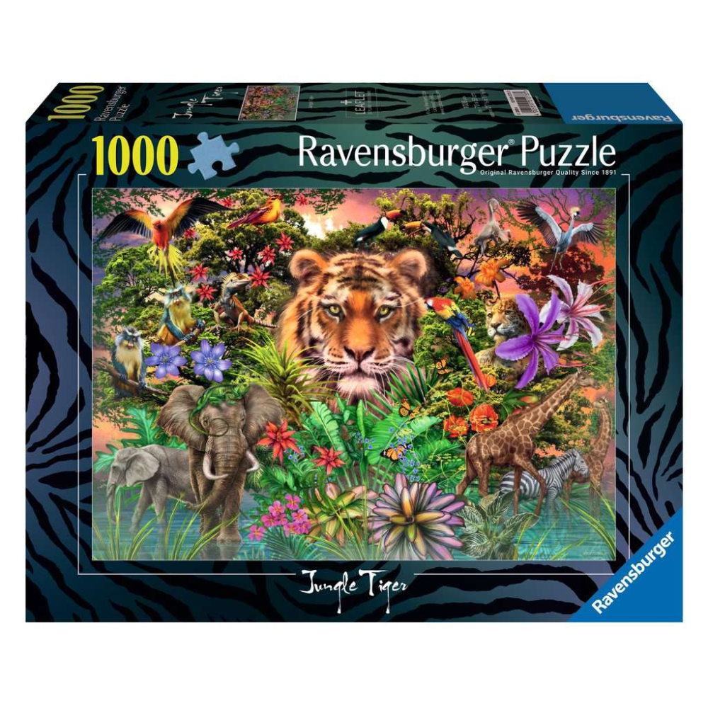 Ravensburger Jungle Tiger 1000 Piece Jigsaw Puzzle
