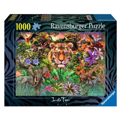 Ravensburger Jungle Tiger 1000 Piece Jigsaw Puzzle
