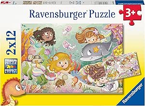 Ravensburger Mermaids 2 x 12 Piece Jigsaw Puzzle