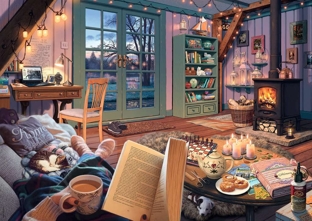Ravensburger The Cosy Shed 1000 Piece Jigsaw Puzzle