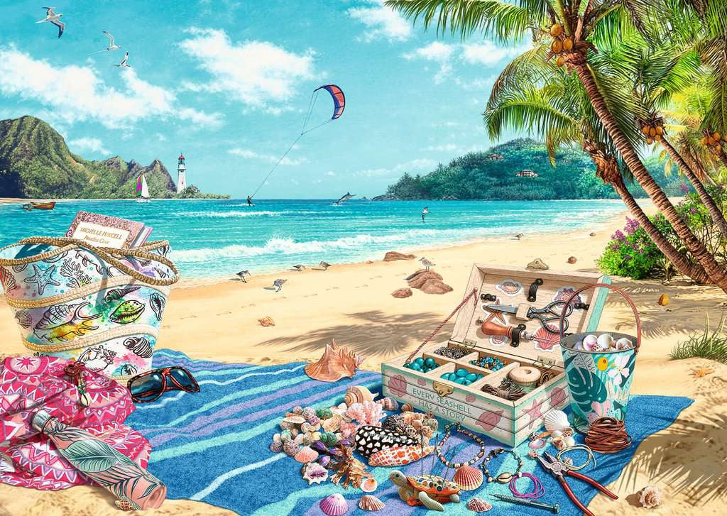 Ravensburger The Shell Collector 1000 Piece Jigsaw Puzzle
