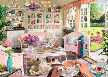 Ravensburger The Tea House 1000 Piece Jigsaw Puzzle