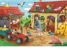 Ravensburger Working on The Farm 2 x 12 Piece Jigsaw Puzzle