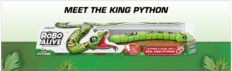 Robo Alive King Python