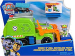 Paw Patrol Rocky Crush & Roll Recycling Truck Deluxe Vehicle