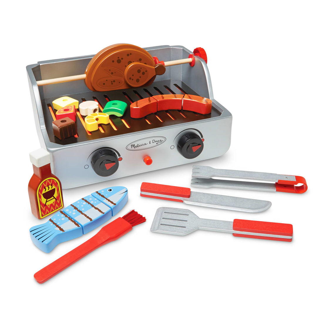 Melissa & Doug Rotisserie & Grill Barbeque Set