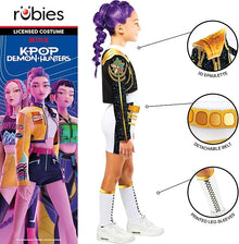 Kpop Rumi Golden Hybrid Children's Costume age 7-8 Years (Small)