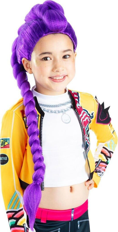 KPop Rumi Purple Wig Children's Size