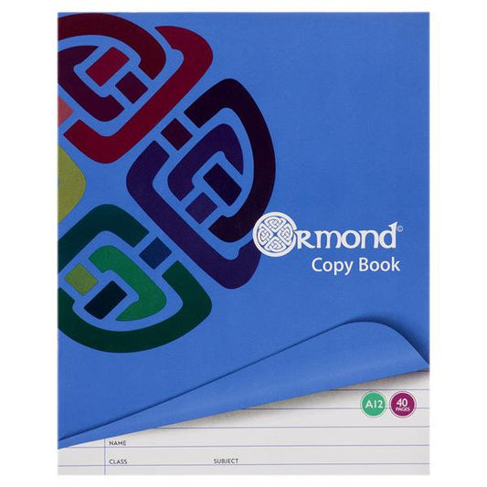 Ormond A12 Copybook 40 Pages