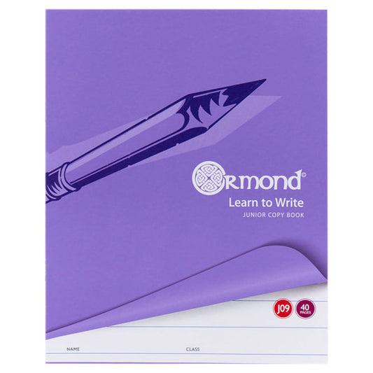 Ormond J09 Junior Copy Book 40 Pages