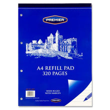 Premier A4 320pg Refill Pad - Top Bound