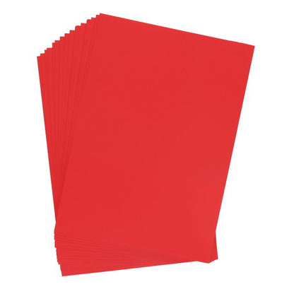 A4 Card Red 160Gsm 50pk