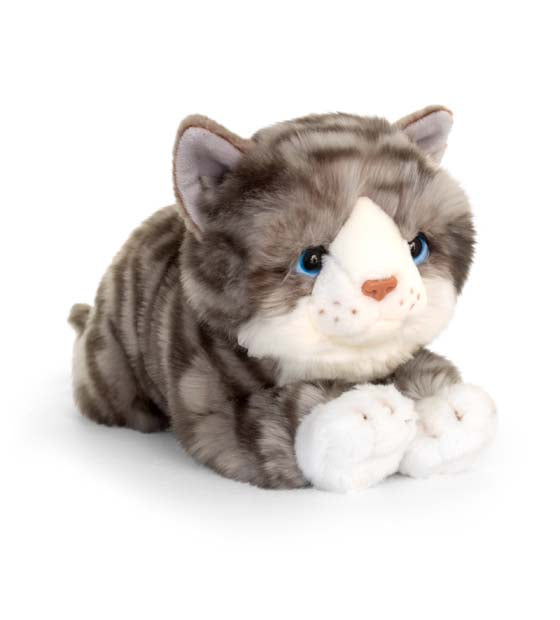 Keel Signature Grey Cuddle Kitten 32cm