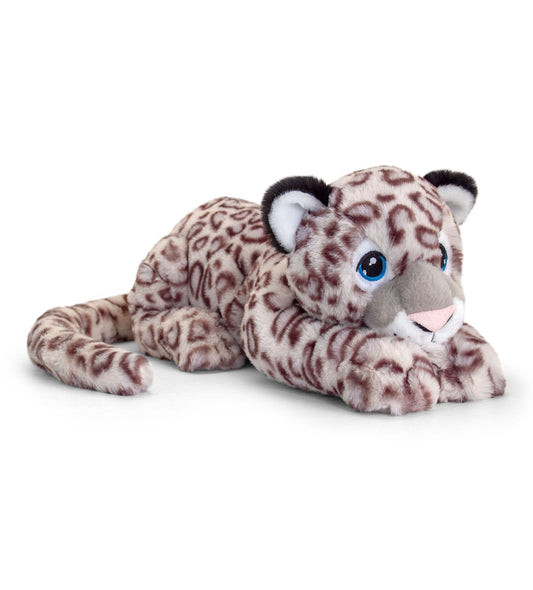 Keel Eco Snow Leopard 45cm Soft Toy