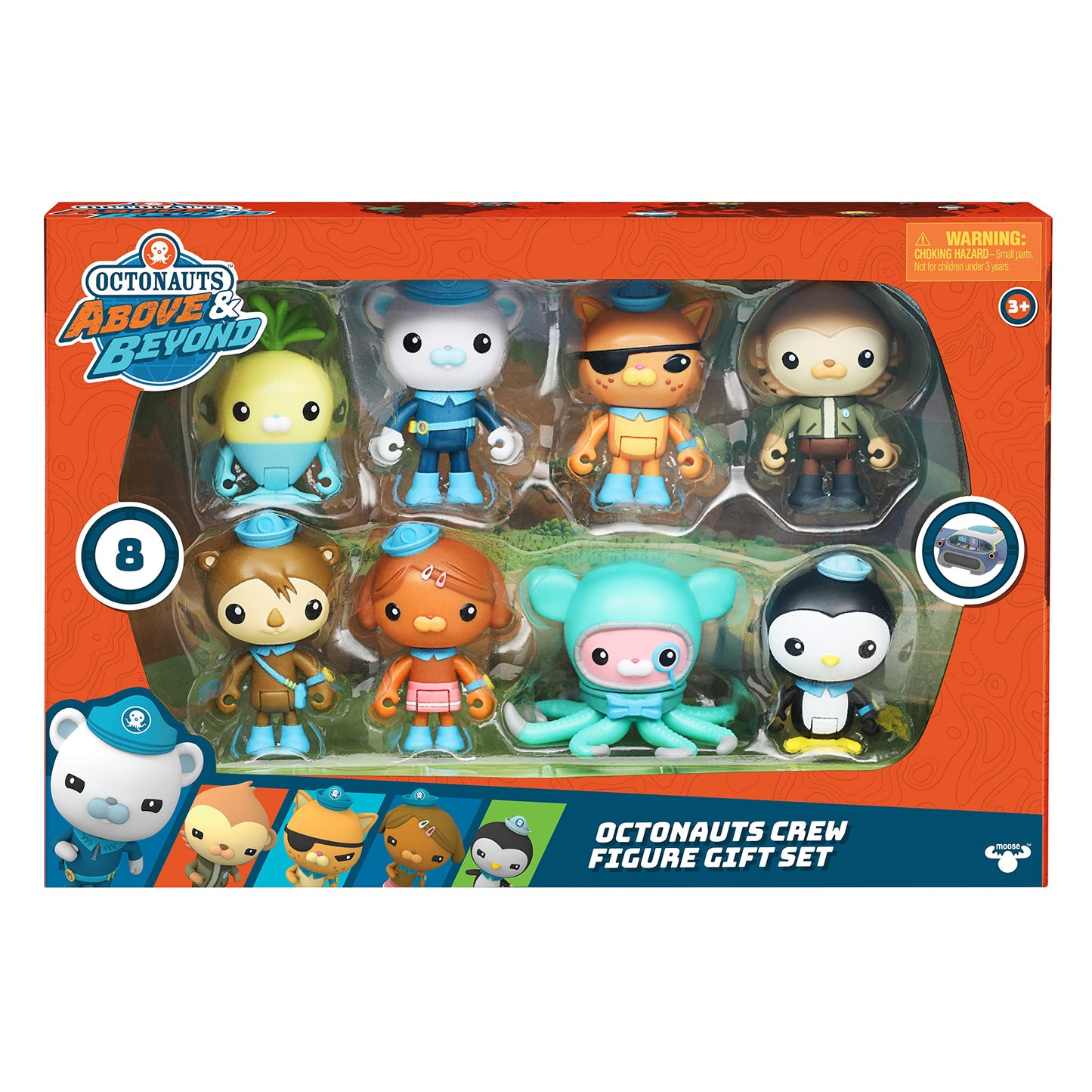 Octonauts 8 Pack Crew Figures