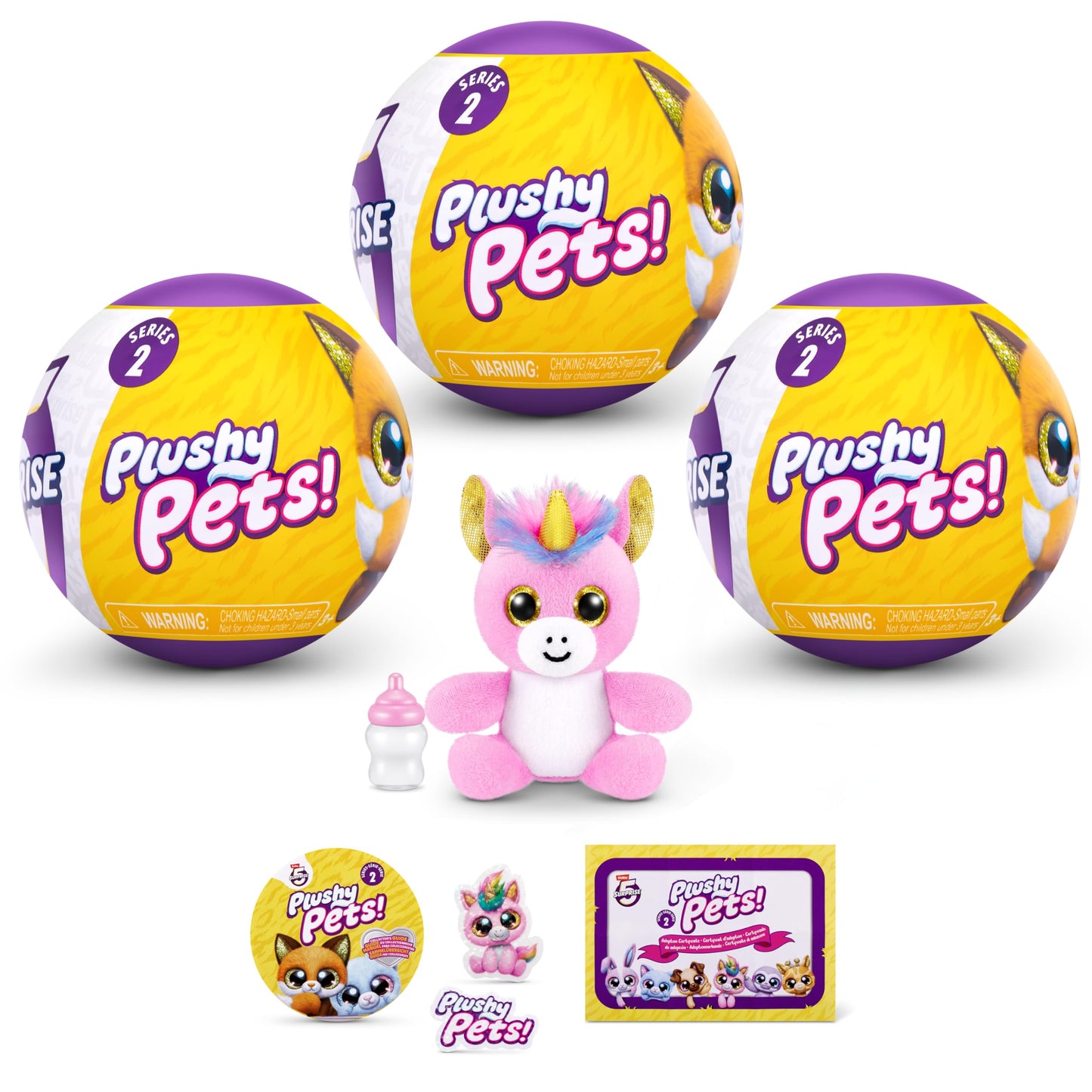 5 Surprise Plushy Pets Series 2
