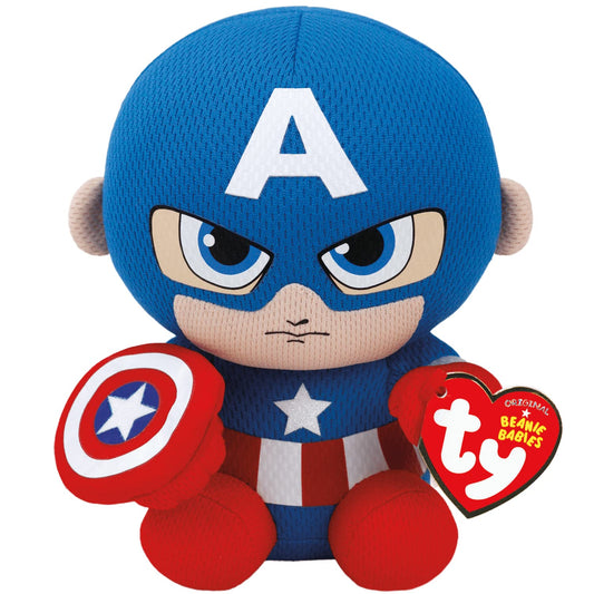 TY Captain America Beanie Baby