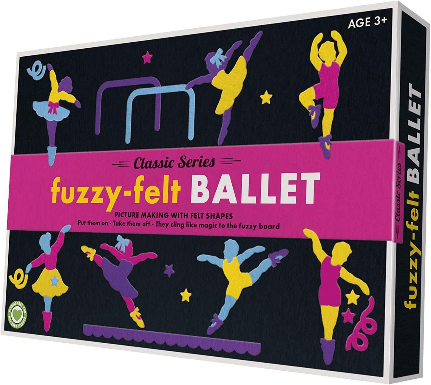 Fuzzy Felt Retro Ballet