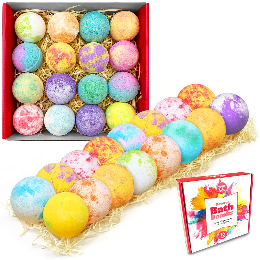 Round Bath Bombs 16 x 35g Pack