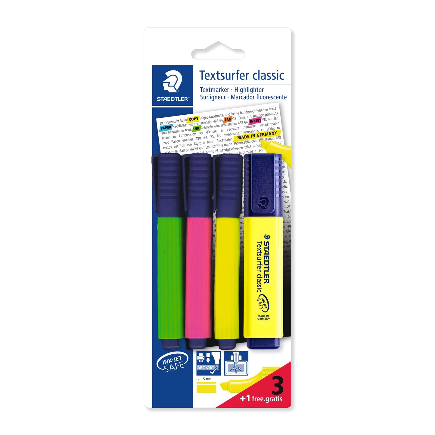 Staedtler Highlighters 4 Pack