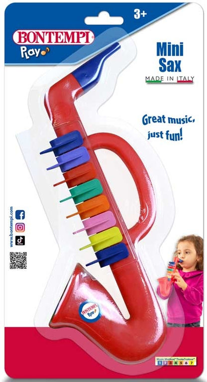 Saxophone 8 Notes 42cm Red
