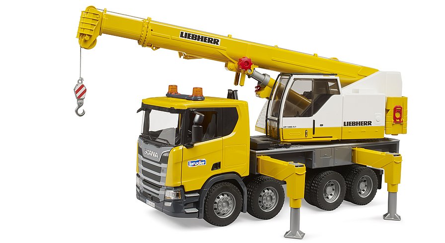 Bruder Scania 560R Liebherr Crane Truck