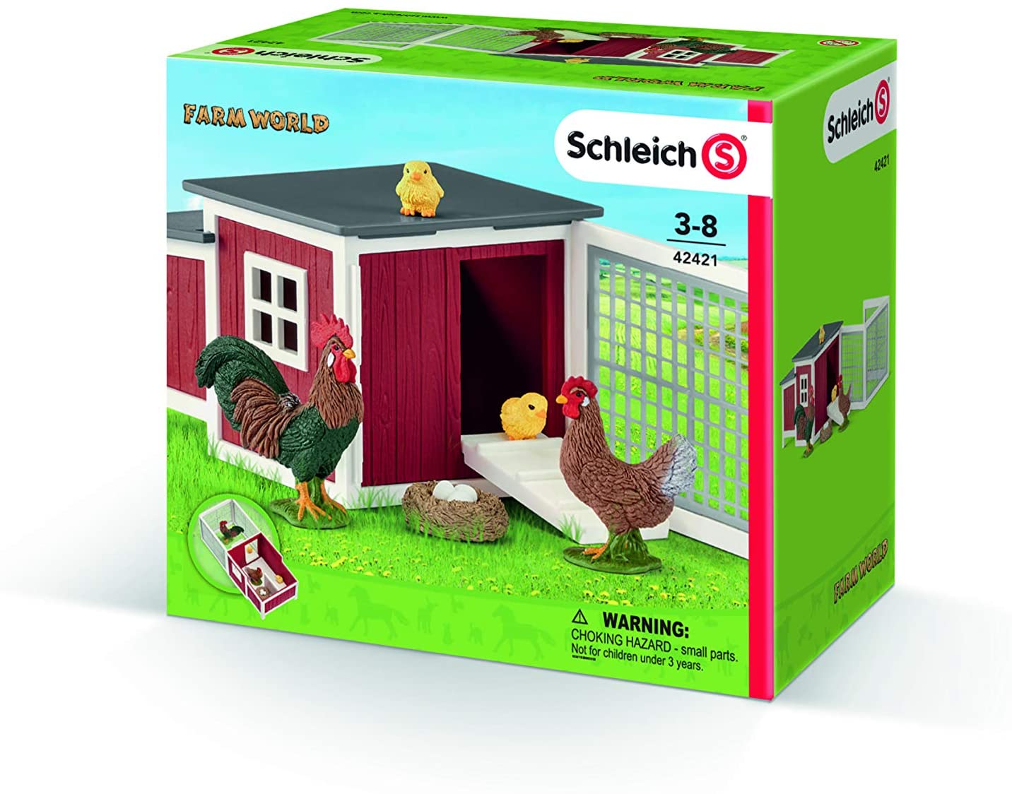 Schleich Farm World Chicken Coop