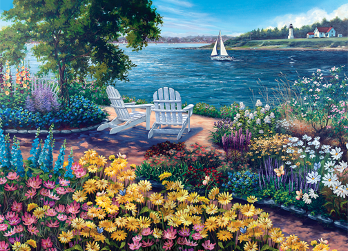 Seashore 1000 Piece Jigsaw Puzzle