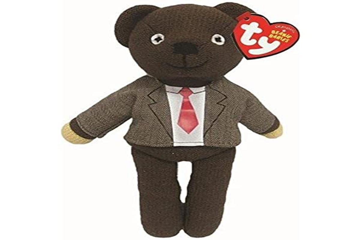 TY Mr Beans Bear In Jacket & Tie