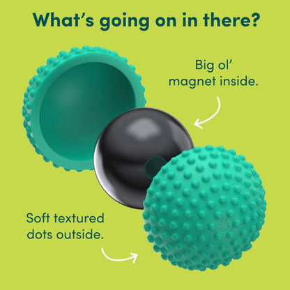 Speks Odds Green Dots Silicone Magnet 3 Pack