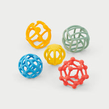 Silisoft Flexi Balls Rainbow 5 Pack